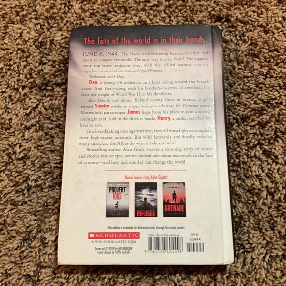 Book- Allies by Alan Gratz - Picture 2 of 2